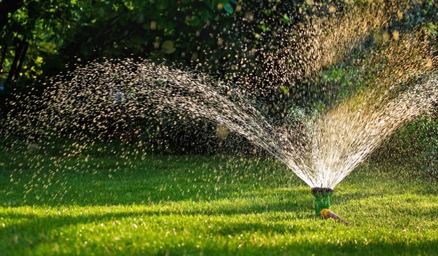 water besparen tuinsproeien